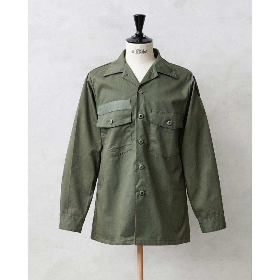 MILITARY（ミリタリー） 実物 USED 米軍 ユーティリティーシャツ OG