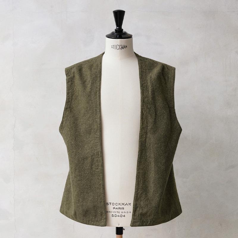 ヴィンテージベスト . ウール素材 . 年代物