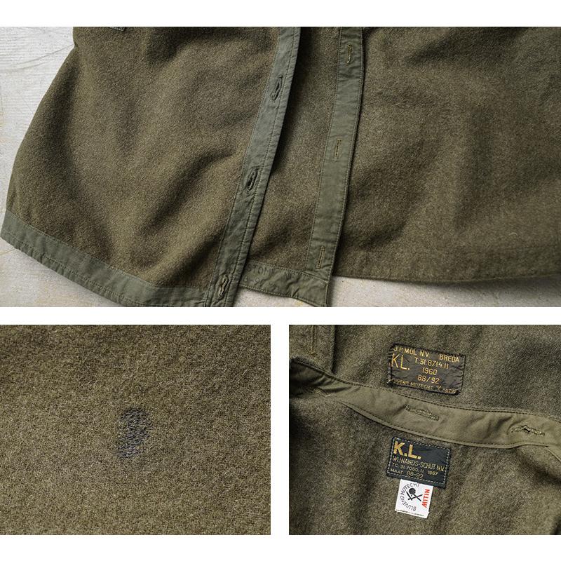 MILITARY 実物 USED オランダ軍 ヴィンテージ ウールライナー