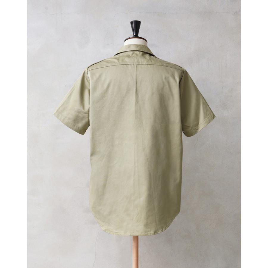 MILITARY 実物 USED 米軍 M-46 ショートスリーブ コットン MILITARY 実物 USED 米軍 M-46 ショートスリーブ コットン