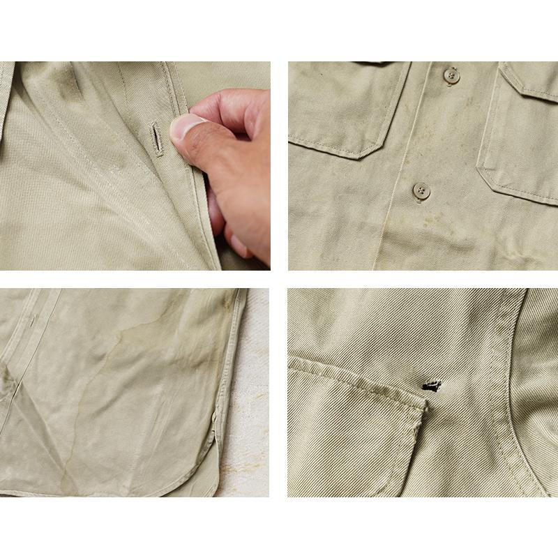 CRIMIE ミリタリーシャツジャケット カーキ size: L CRIMIE ミリタリーシャツジャケット カーキ size: L CRIMIE