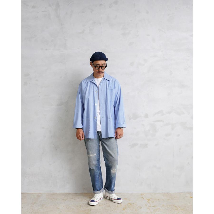 MILITARY 実物 新品 デッドストック フランス軍 パジャマシャツ