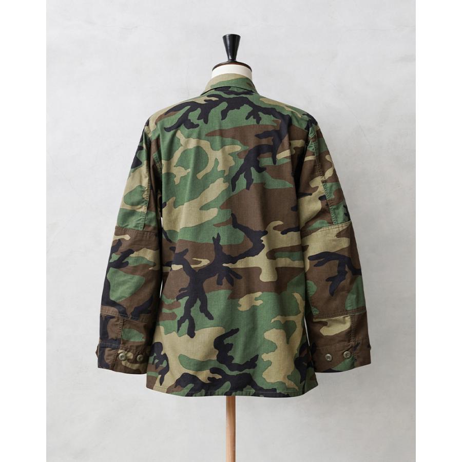 MILITARY 実物 USED 米軍 BDU WOODLAND CAMO ジャケット 後期型 MILITARY 実物 USED 米軍 BDU WOODLAND CAMO ジャケット 後期型