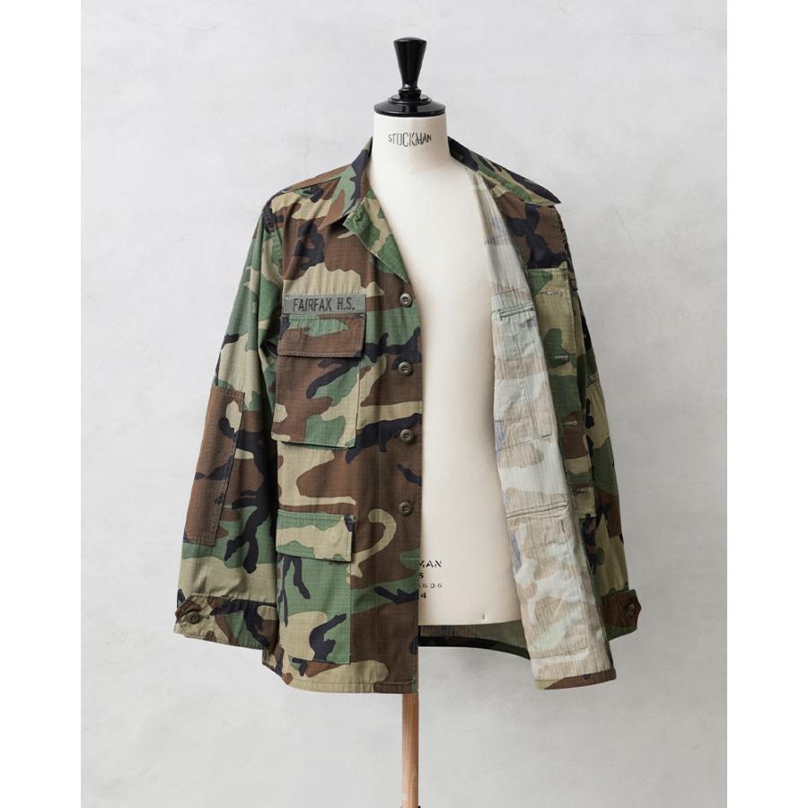 MILITARY 実物 USED 米軍 BDU WOODLAND CAMO ジャケット 後期型 MILITARY 実物 USED 米軍 BDU WOODLAND CAMO ジャケット 後期型