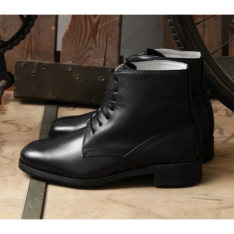 米軍放出品　ミリタリーブーツ本物　 黒 レザー　美品 nof191504102_1.jpg