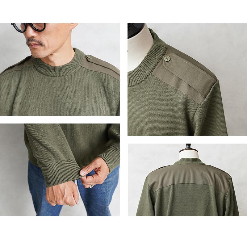 MILITARY 実物 新品 デッドストック ルーマニア軍 クルーネック MILITARY 実物 新品 デッドストック ルーマニア軍 クルーネック