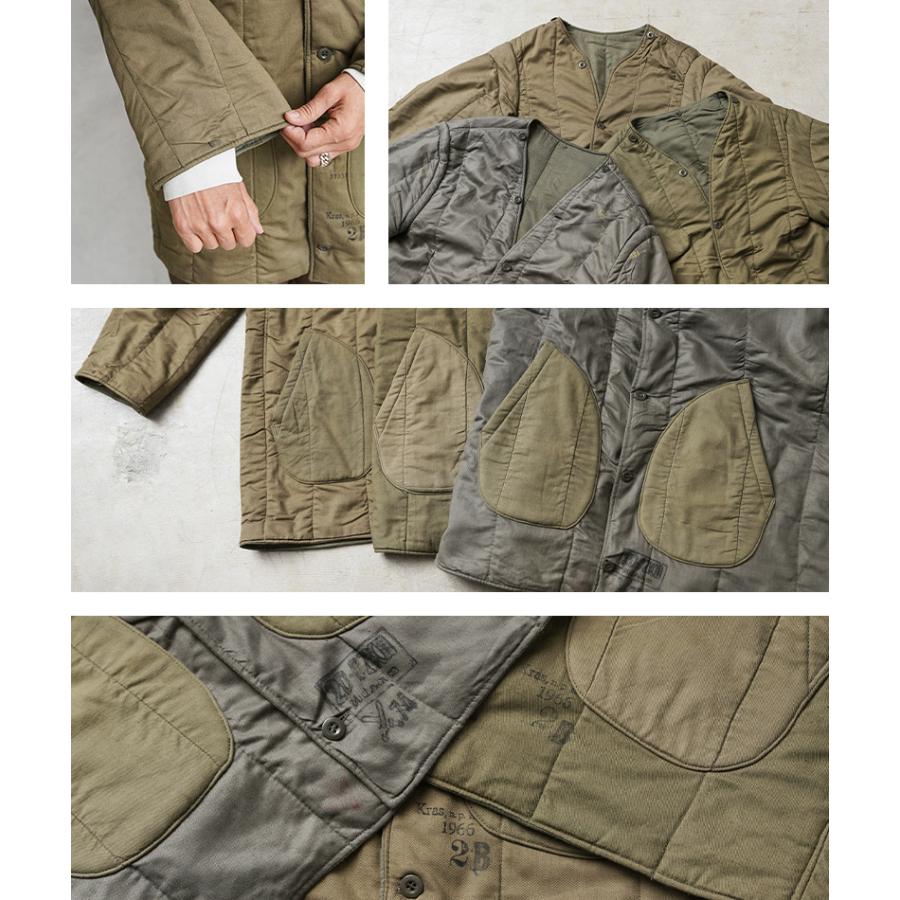 WAIPER.inc 実物 USED チェコ軍 M-60 ライナー リメイク コート WAIPER.inc 実物 USED チェコ軍 M-60 ライナー リメイク コート
