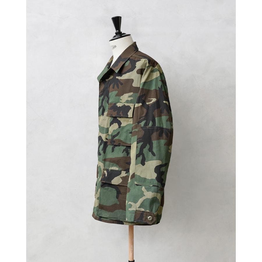 BDU ジャケット　米軍　民間品 民間航空パトロール ウッドランド迷彩BDUジャケットLARGE