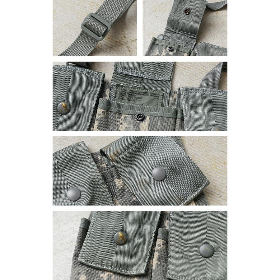 米軍 実物 海兵隊 バンダリアショルダーポーチ MILITARY 実物 新品 デッドストック 米軍 MOLLE II 6 MAGAZINE