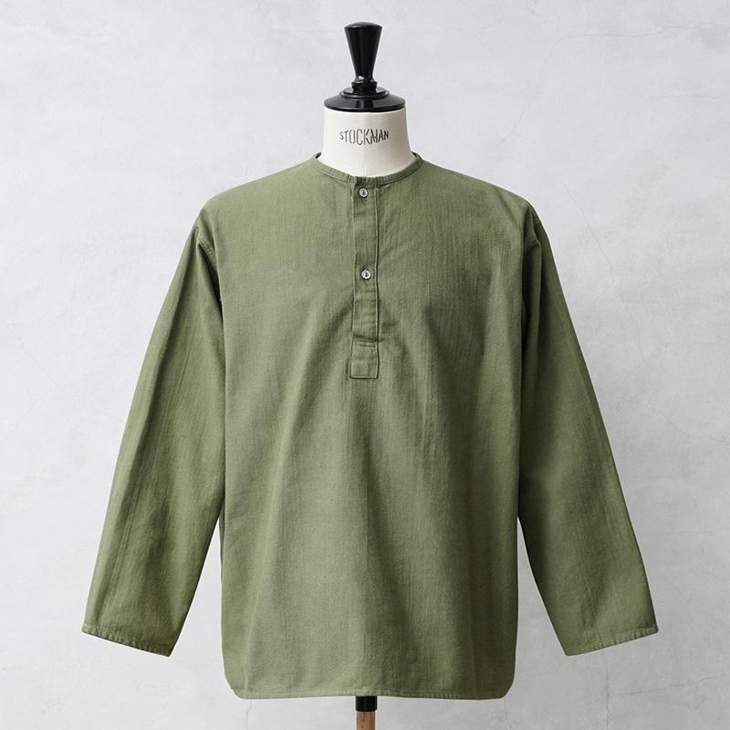 MILITARY 実物 新品 デッドストック ロシア軍 70s ヘンリー