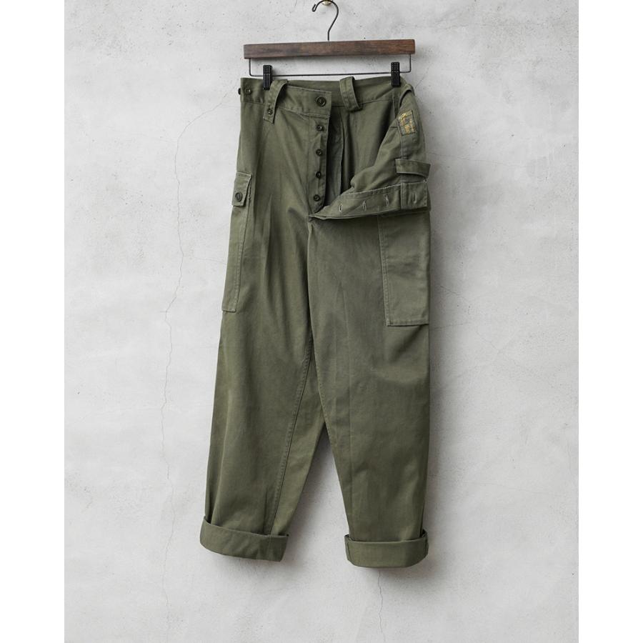 MILITARY 実物 USED オランダ軍 60〜70's コットンサテン MILITARY 実物 USED オランダ軍 60〜70's コットンサテン