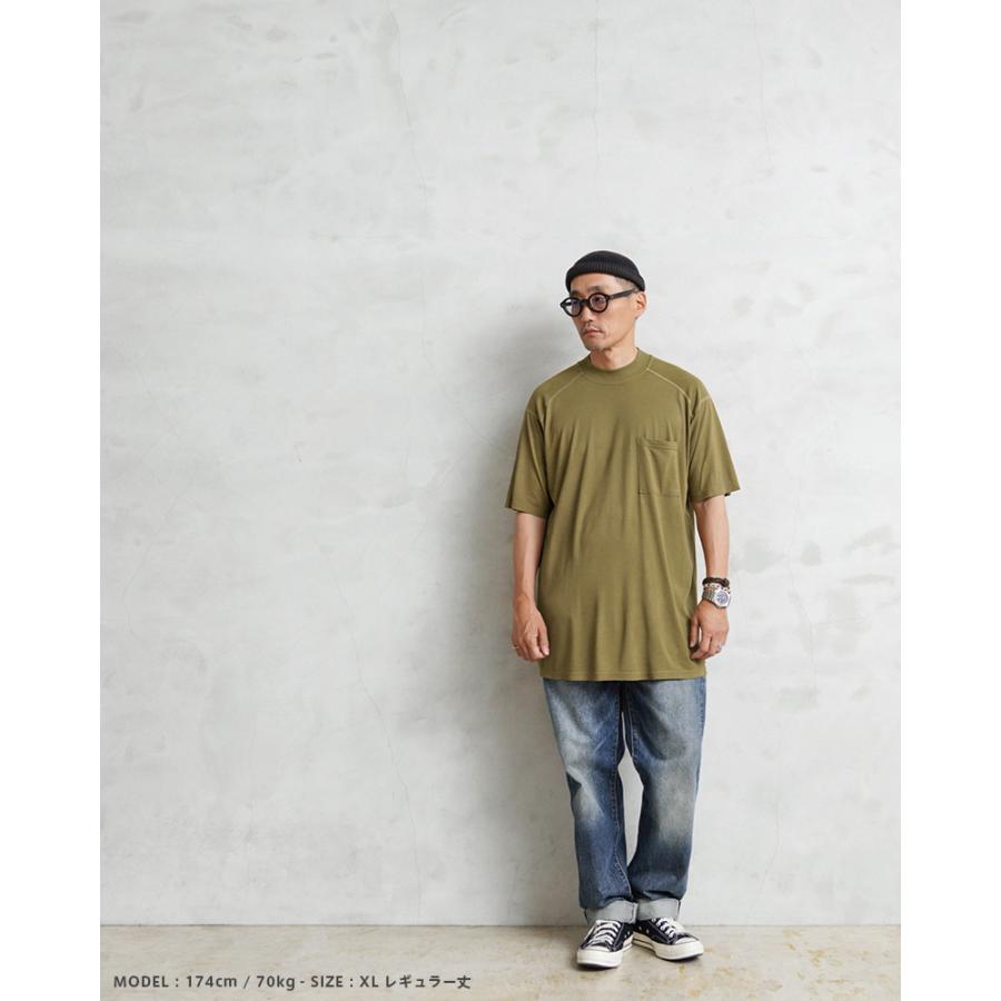 used /army プリントモックネックTシャツ MILITARY（ミリタリー） 実物 USED 米軍 MOCK TURTLENECK 長袖