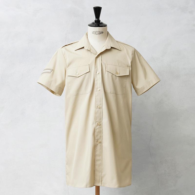 MILITARY 実物 USED イギリス軍 FAWN ARMY ALL RANKS ショートスリーブ 