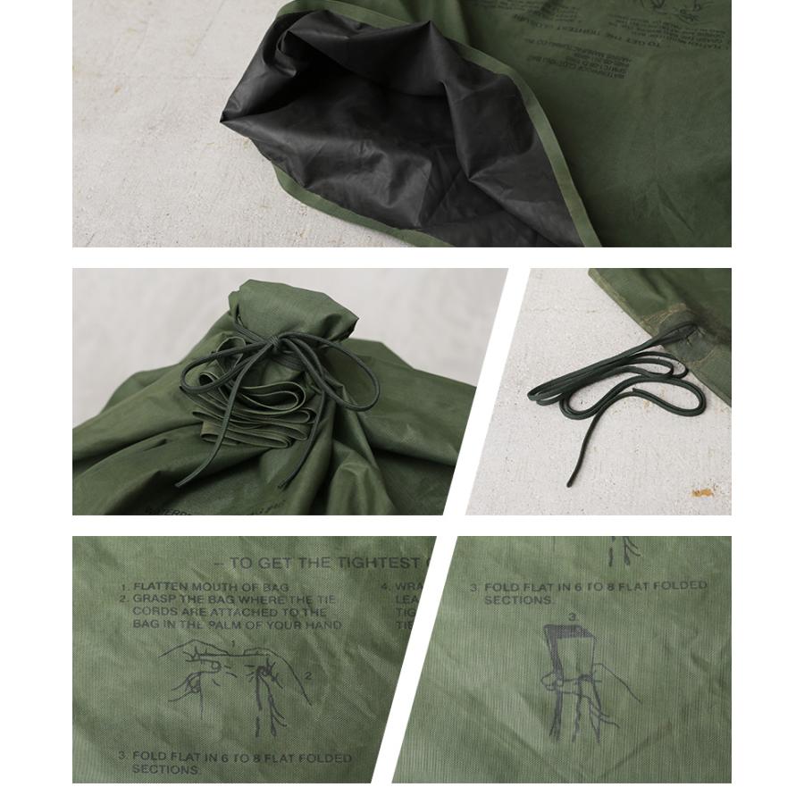 MILITARY 実物 USED 米軍 WATERPROOF CLOTHING BAG