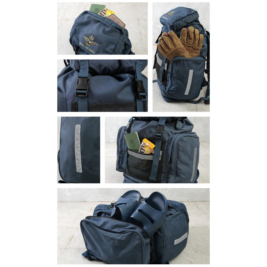 MILITARY 実物 USED イギリス軍 ROYAL AIR FORCE バックパック