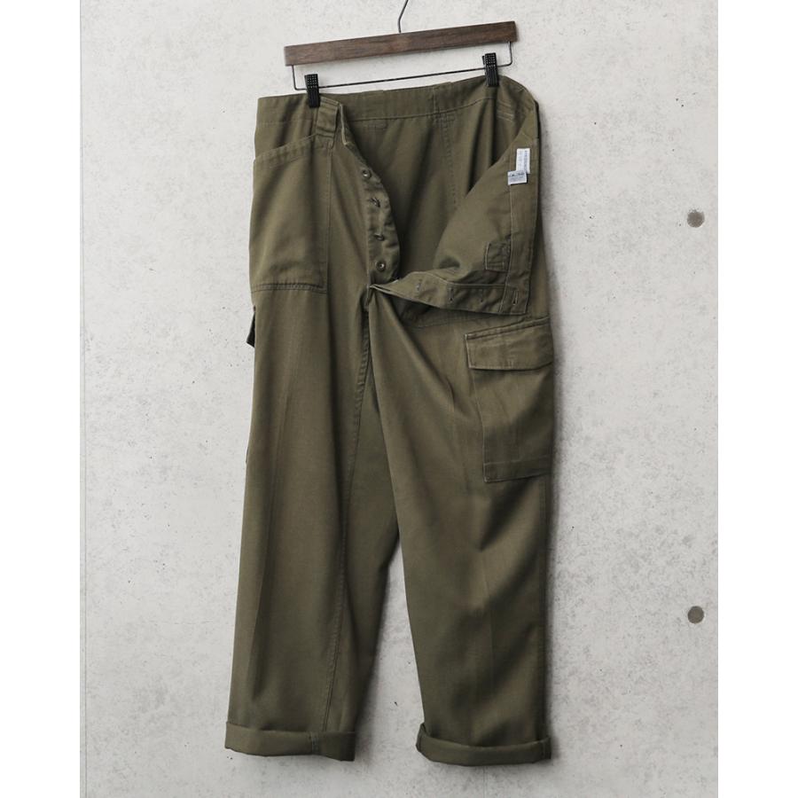 【週末セール】Vintage イギリス軍 ファティーグパンツ　サイドポケット無し 週末セール】Vintage イギリス軍 ファティーグパンツ サイドポケット