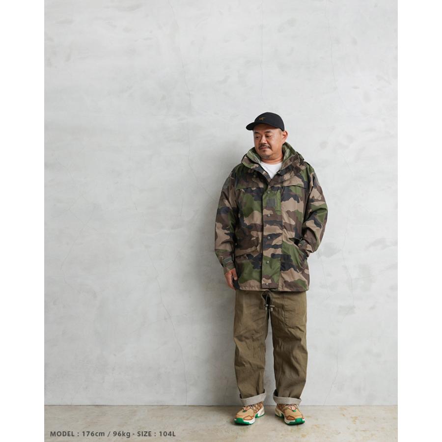 MILITARY 実物 USED フランス軍 CCE CAMO WATERPROOF フィールド MILITARY 実物 USED フランス軍 CCE CAMO WATERPROOF フィールド