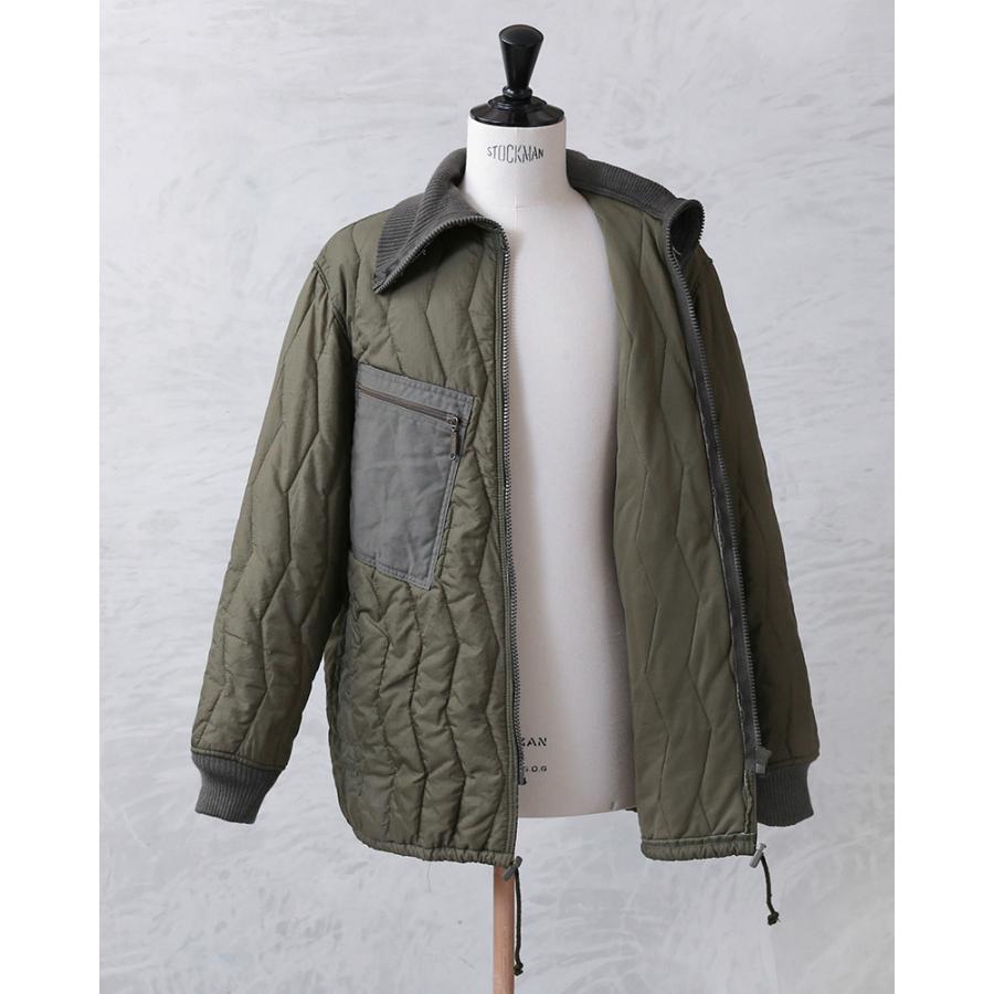 MILITARY 実物 USED ドイツ軍 キルティングライナー ジャケット MILITARY 実物 USED ドイツ軍 キルティングライナー ジャケット