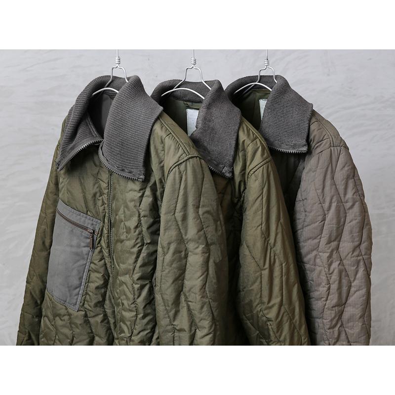 MILITARY 実物 USED ドイツ軍 キルティングライナー ジャケット MILITARY 実物 USED ドイツ軍 キルティングライナー ジャケット