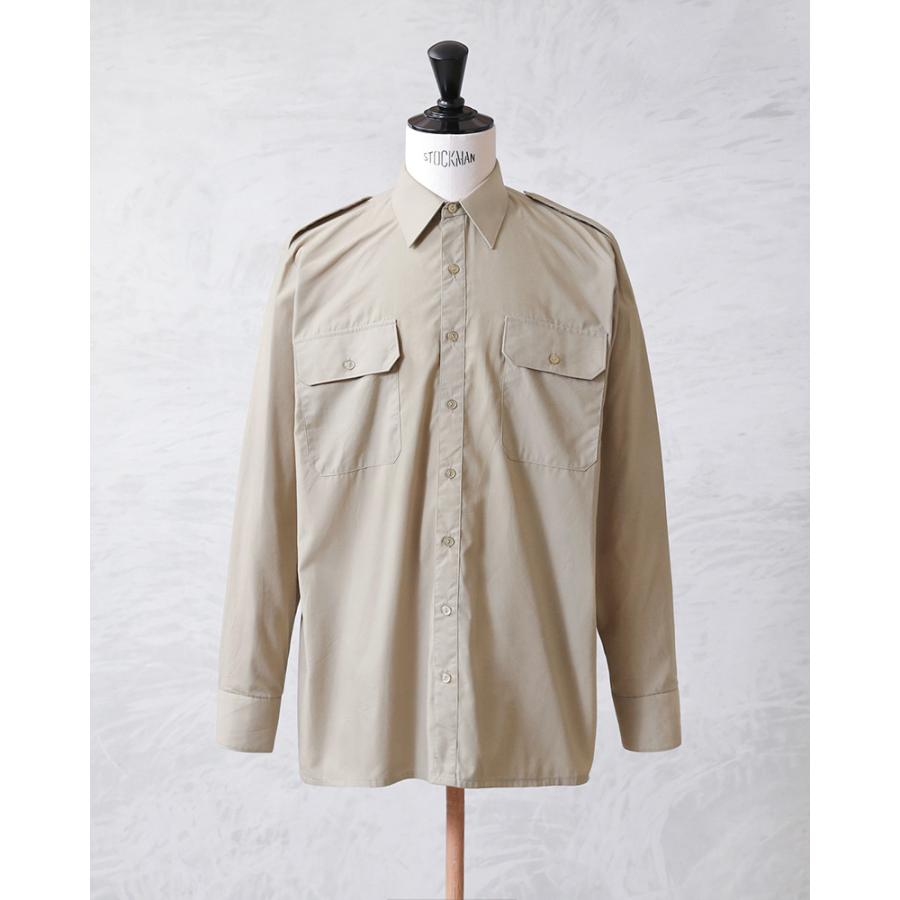 MILITARY 実物 USED オランダ軍 ロングスリーブ オフィサー