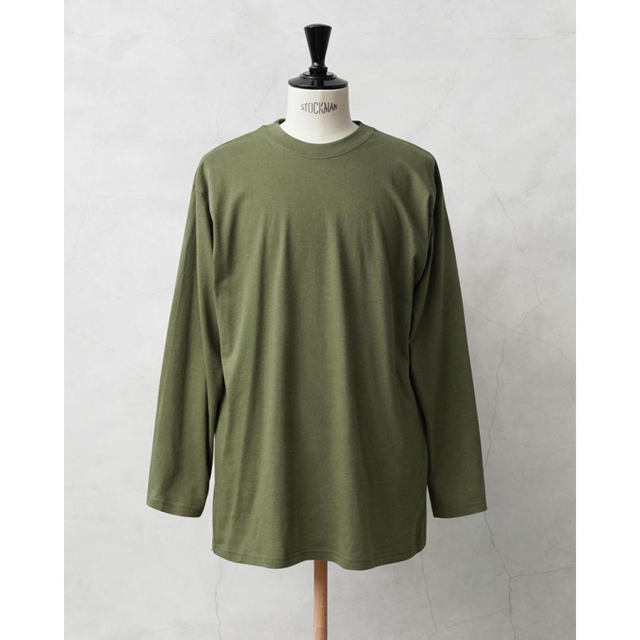 【デッドストック】70s米軍 3パックTシャツ 3枚セットMオリーブ MILITARY 実物 新品 デッドストック オランダ軍 ロングスリーブ