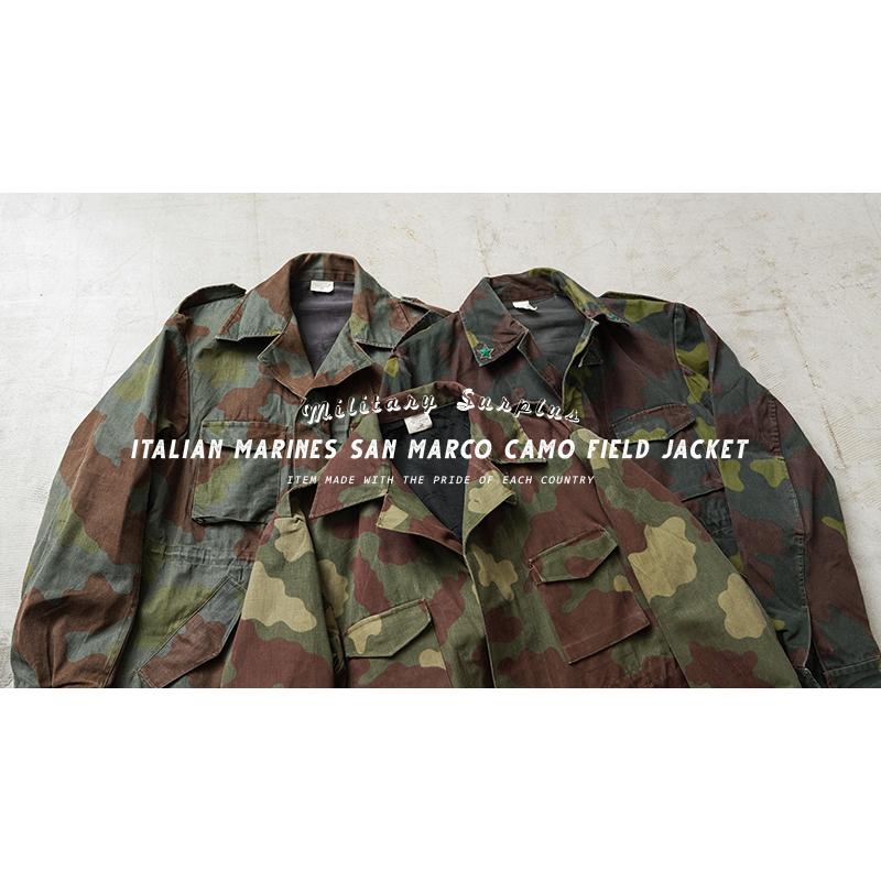 MILITARY 実物 USED イタリア軍 フィールドジャケット MILITARY 実物 USED イタリア軍 フィールドジャケット