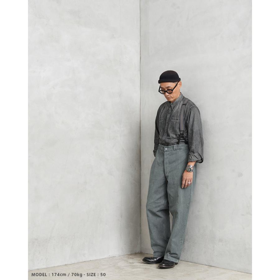 実物 USED スイス軍 1950年代 前期型 SOLID MODEL ヴィンテージ デニム 