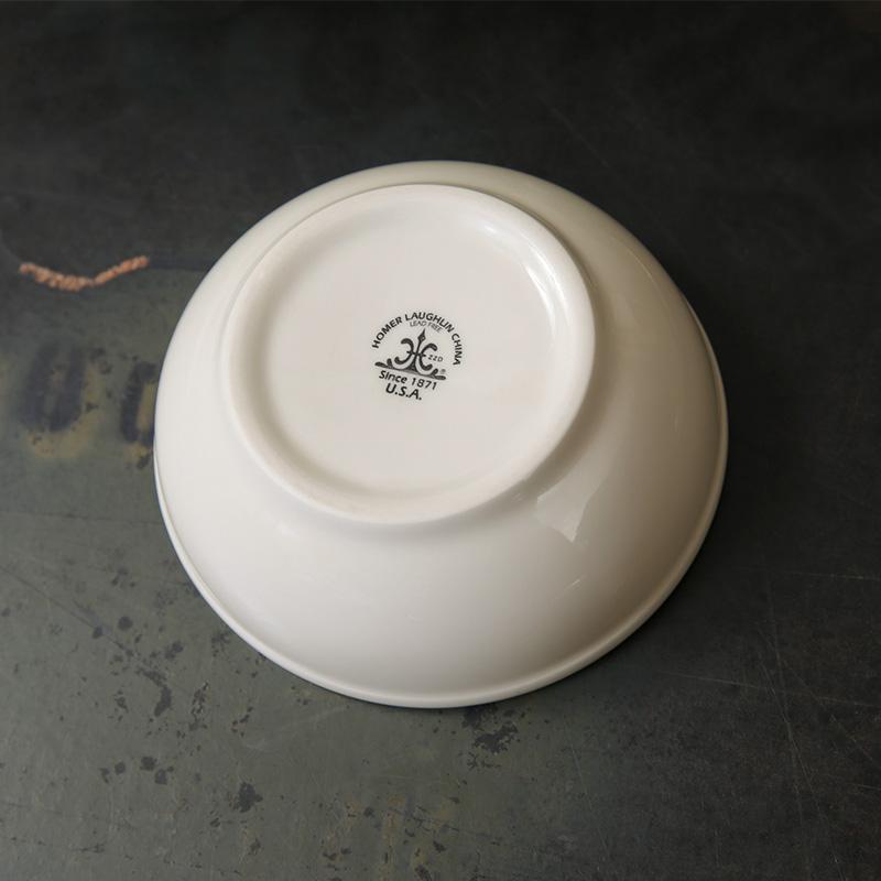 MADE IN USA デッドストック HOMER LAUGHLIN CHINA製 シリアルボウル