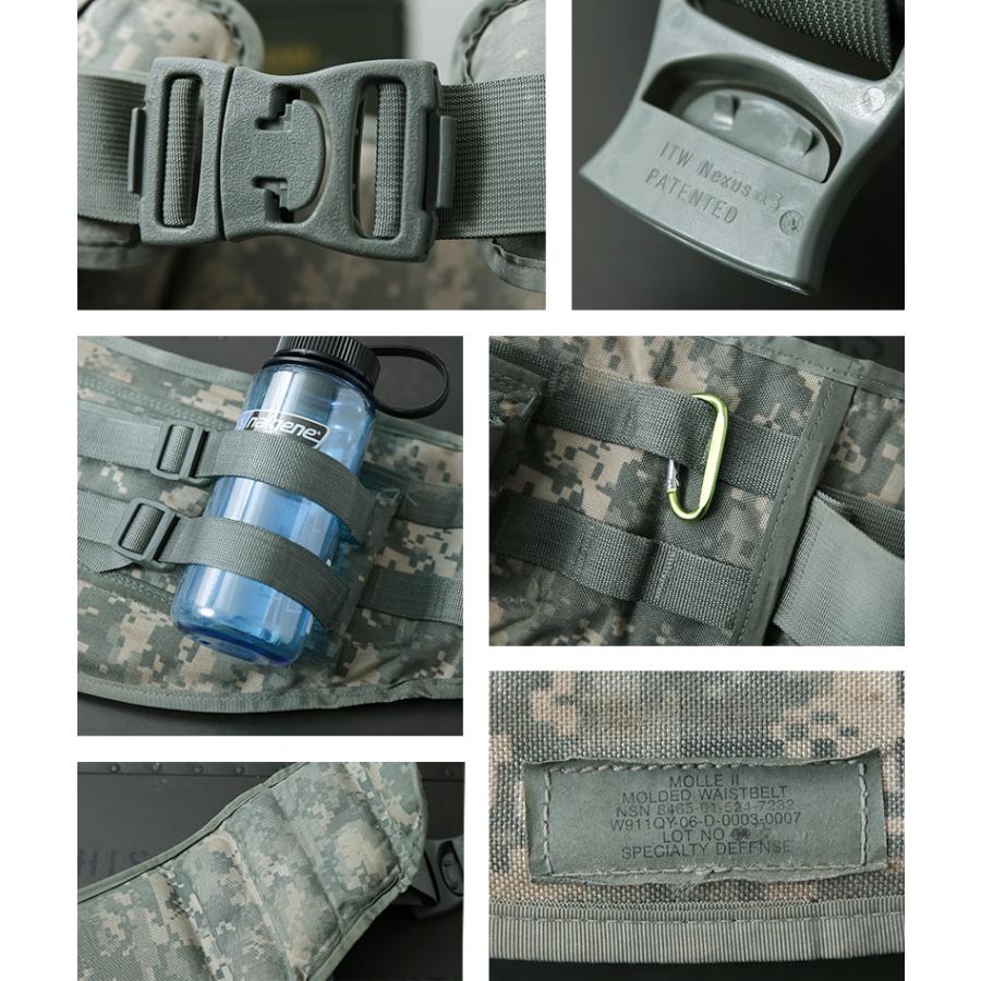 米軍 実物 ウエストベルト メイヤー N.Y.製 MILITARY（ミリタリー） リジェクト 訳あり品 実物 USED 米軍 MOLLE II