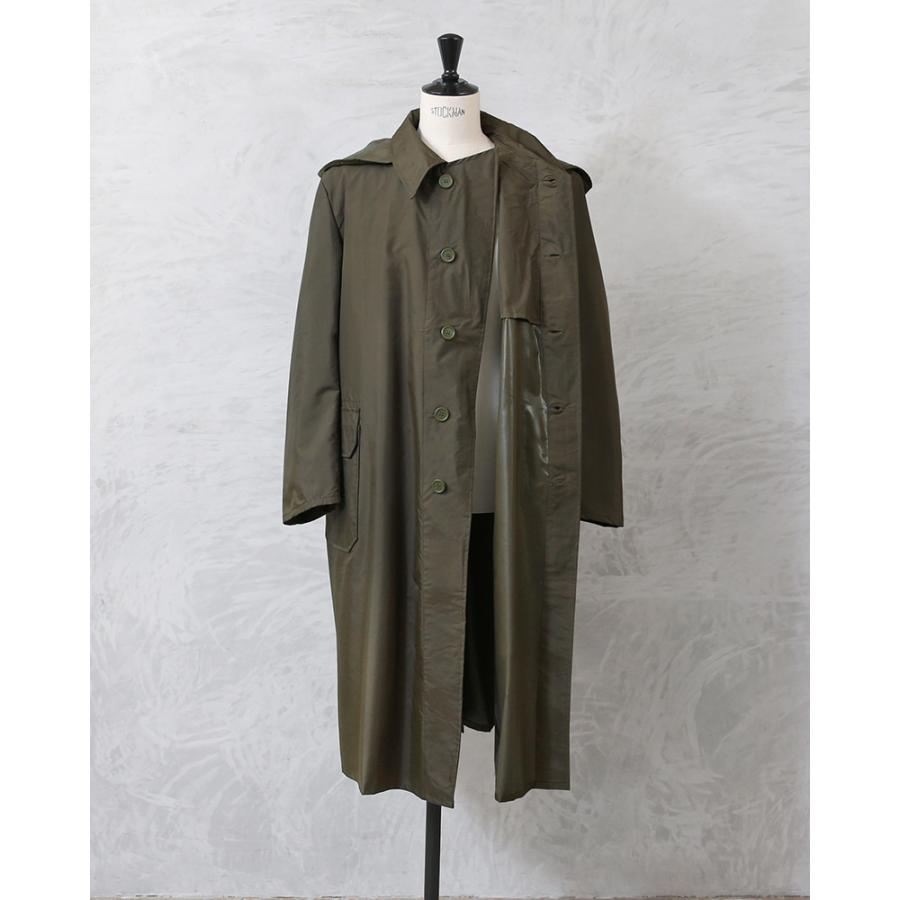 ミリタリー ラバー レインコート ヴィンテージ ロングコート 軍服 MILITARY（ミリタリー） 実物 米軍 GREEN SHADE M-2 ラバー