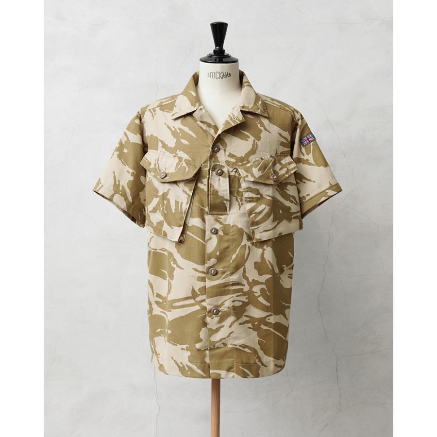 WAIPER.inc 実物 新品 デッドストック イギリス軍 リメイク TROPICAL COMBAT S/S シャツ デザートDPMカモ 半袖 古着 リメイク【クーポン対象外】【T】｜waiper｜11