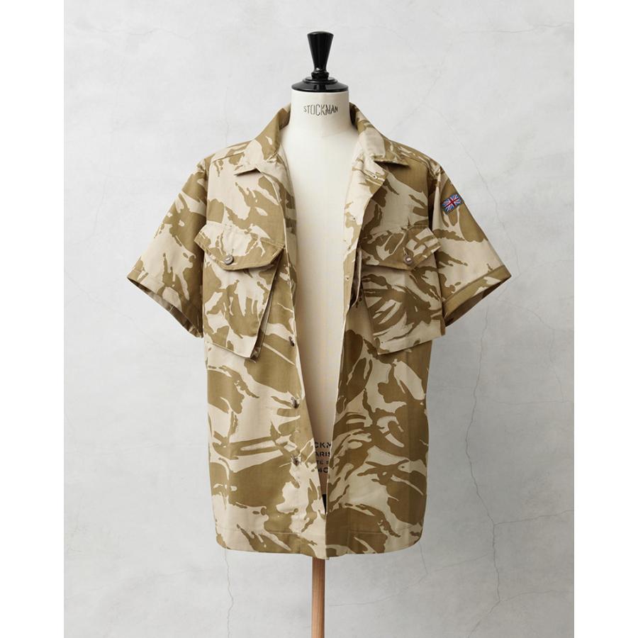 WAIPER.inc 実物 新品 デッドストック イギリス軍 リメイク TROPICAL COMBAT S/S シャツ デザートDPMカモ 半袖 古着 リメイク【クーポン対象外】【T】｜waiper｜14