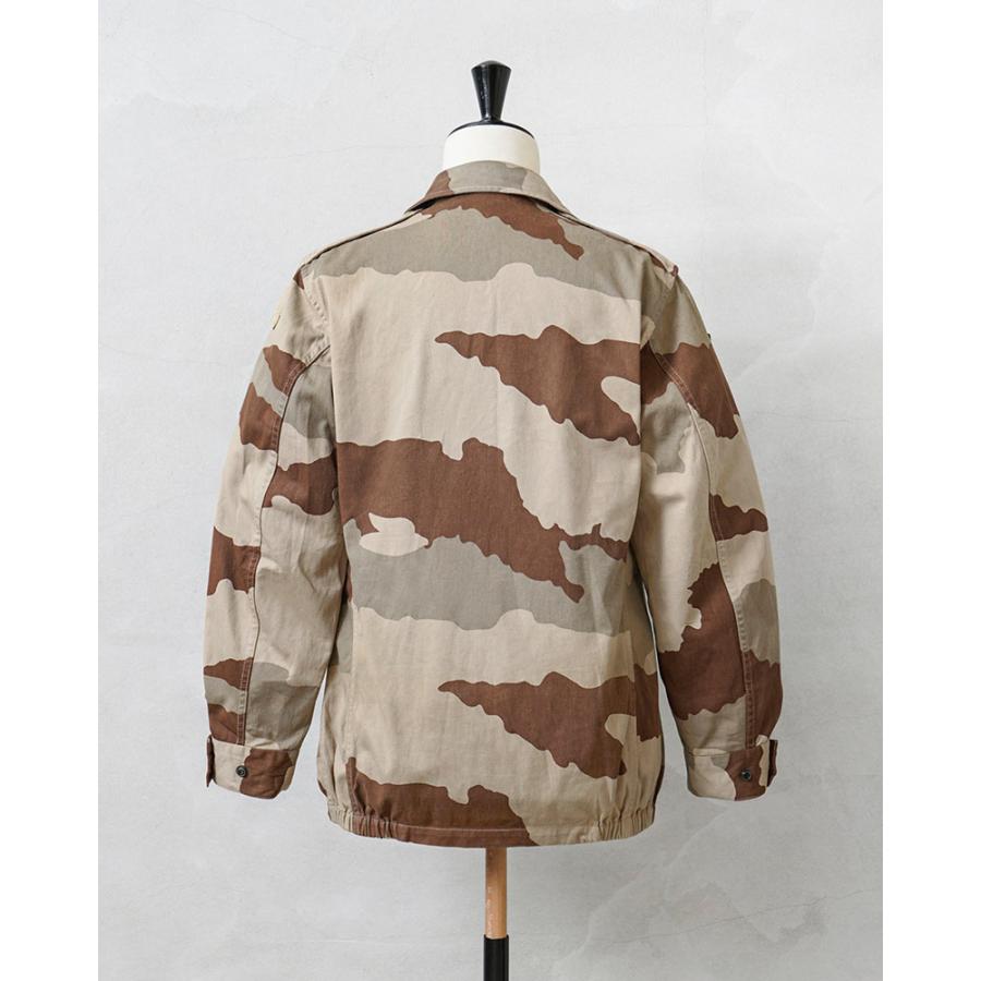 MILITARY 実物 USED フランス軍 F-2 ジャケット デザートCCEカモ MILITARY 実物 USED フランス軍 F-2 ジャケット デザートCCEカモ