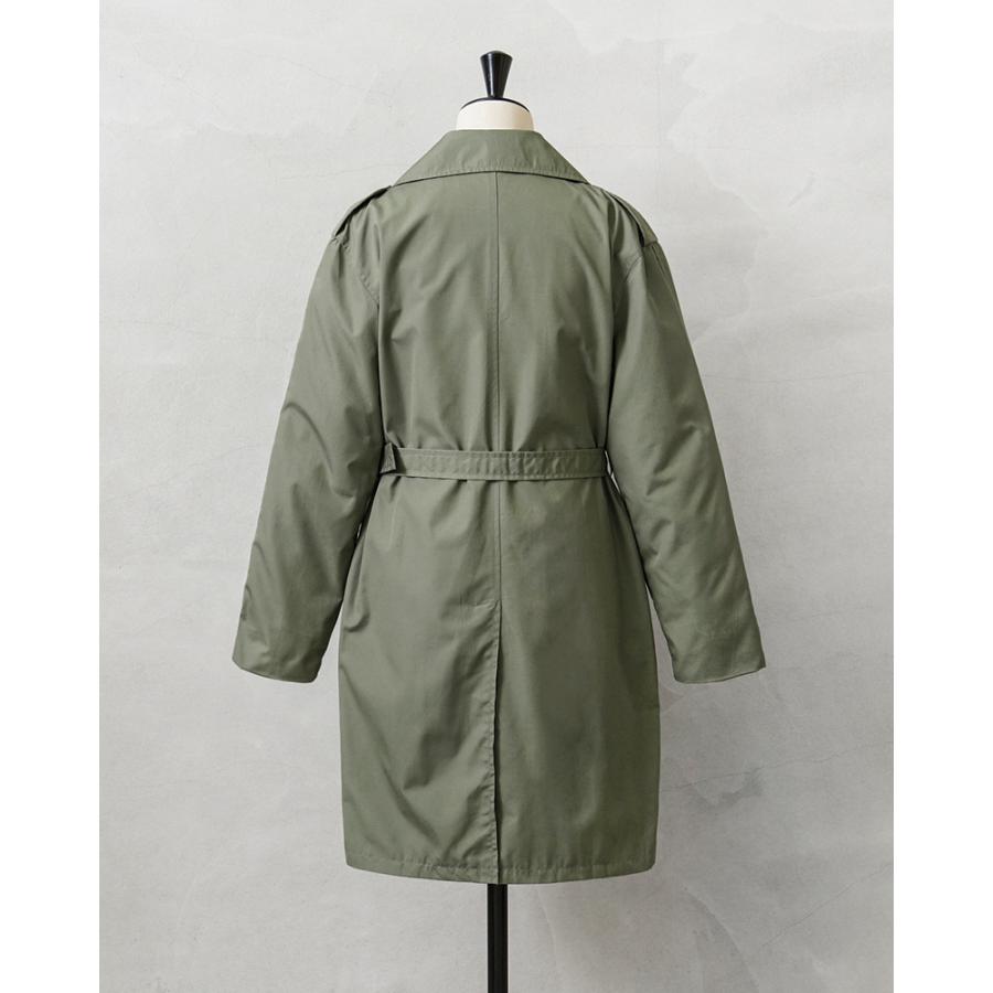 MILITARY 実物 USED フランス軍 オフィサー トレンチコート MILITARY 実物 USED フランス軍 オフィサー トレンチコート