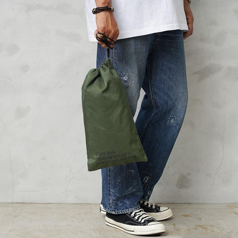 MILITARY 実物 USED 米軍 テントステークバッグ(STAKE BAG MILITARY 実物 USED 米軍 テントステークバッグ(STAKE BAG