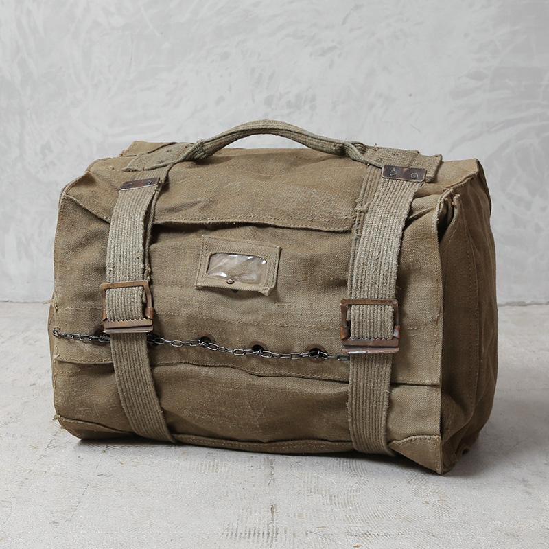 MILITARY 実物 USED イタリア軍 80s ヘビーキャンバス ダッフル MILITARY 実物 USED イタリア軍 80s ヘビーキャンバス ダッフル