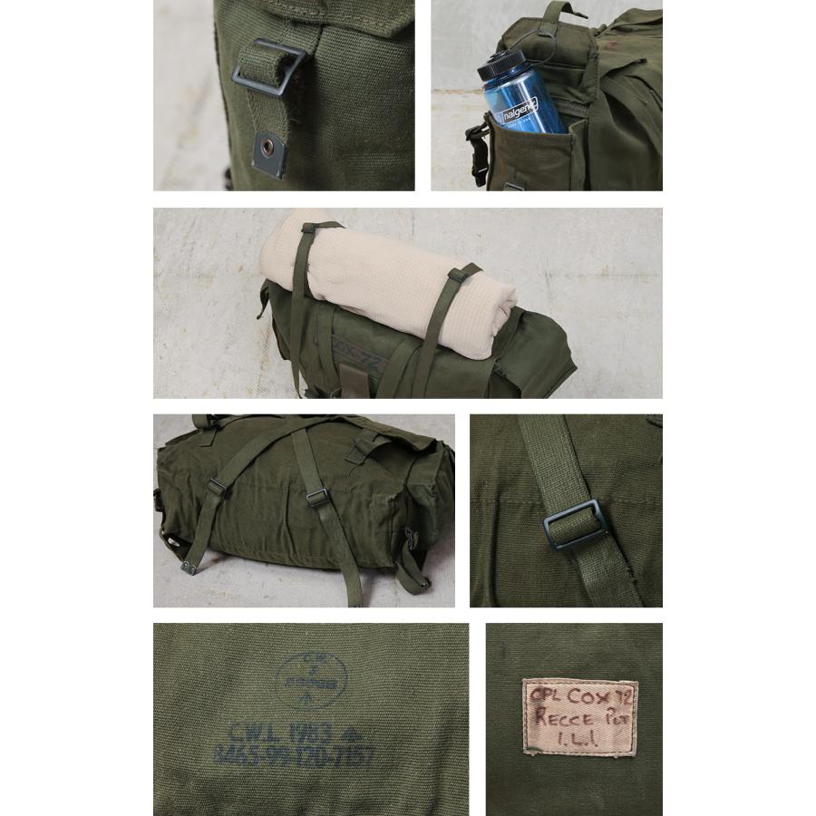 MILITARY 実物 USED イギリス軍 P58 キャンバス COMBAT MILITARY 実物 USED イギリス軍 P58 キャンバス COMBAT