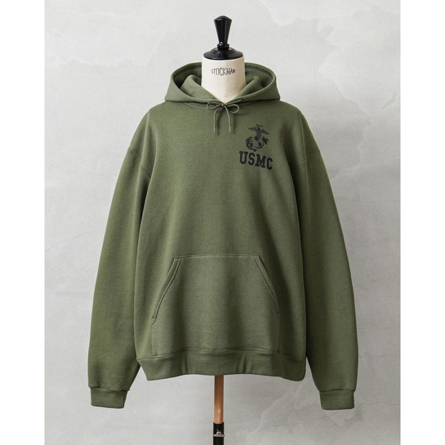 ミリタリーパーカー オリーブグリーン フード付き MILITARY（ミリタリー） リジェクト 訳あり品 新品 米軍 USMC