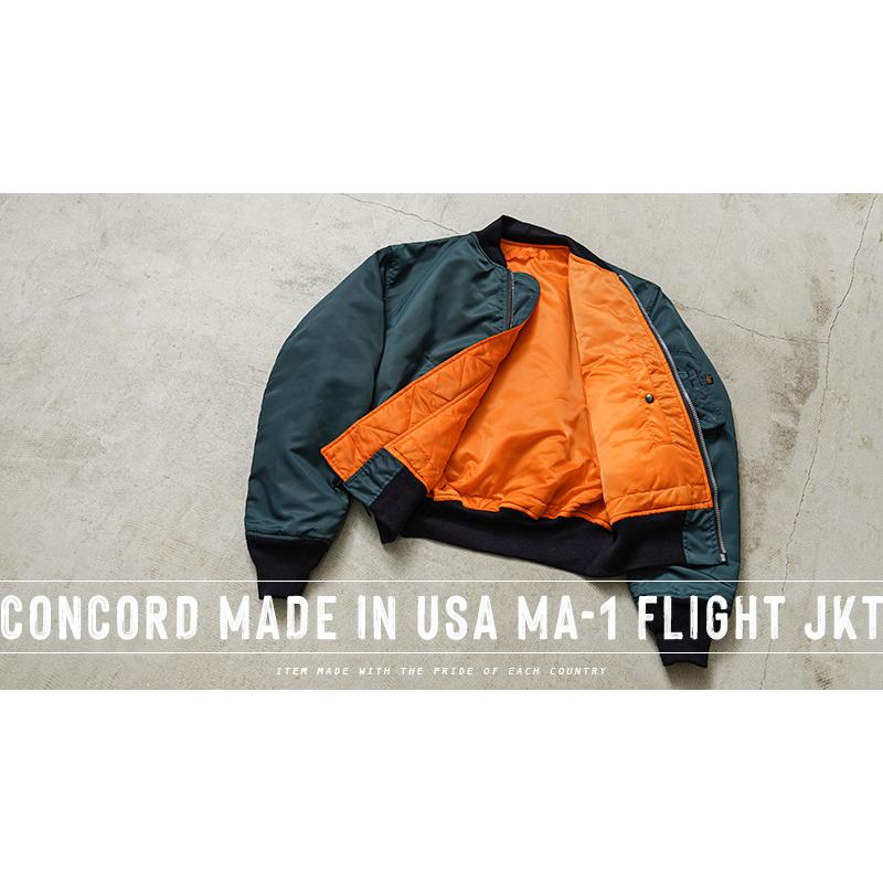 Alpha Industries CONCORD コンコルド 90's MADE IN USA MA-1 Alpha Industries CONCORD コンコルド 90's MADE IN USA MA-1