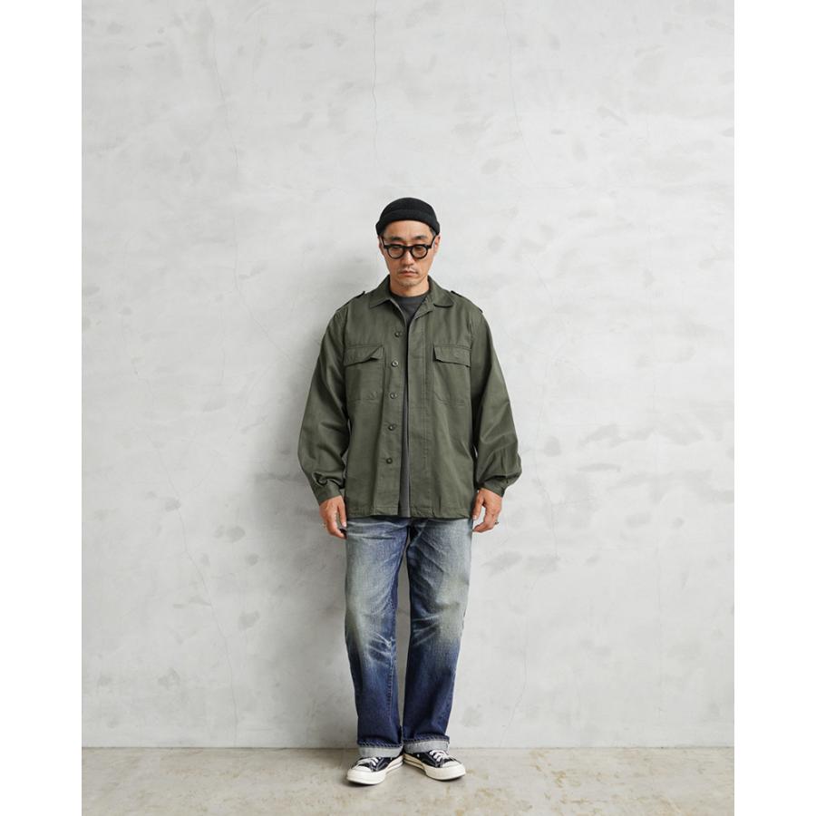 MILITARY（ミリタリー） 実物 USED ベルギー軍 ユーティリティーシャツ 