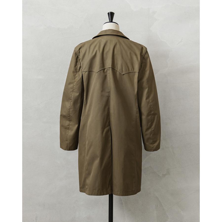 MILITARY 実物 USED イタリア軍 E.I. トレンチコート カーキ MILITARY 実物 USED イタリア軍 E.I. トレンチコート カーキ