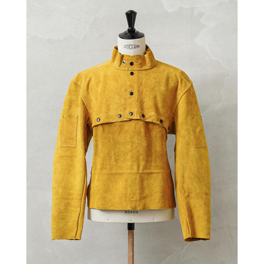古着 ビンテージ 70s 総ビーズ スパンコール ジャケット デッドストック美品 MILITARY（ミリタリー） デッドストック TILLMAN社製 スプリットレザー