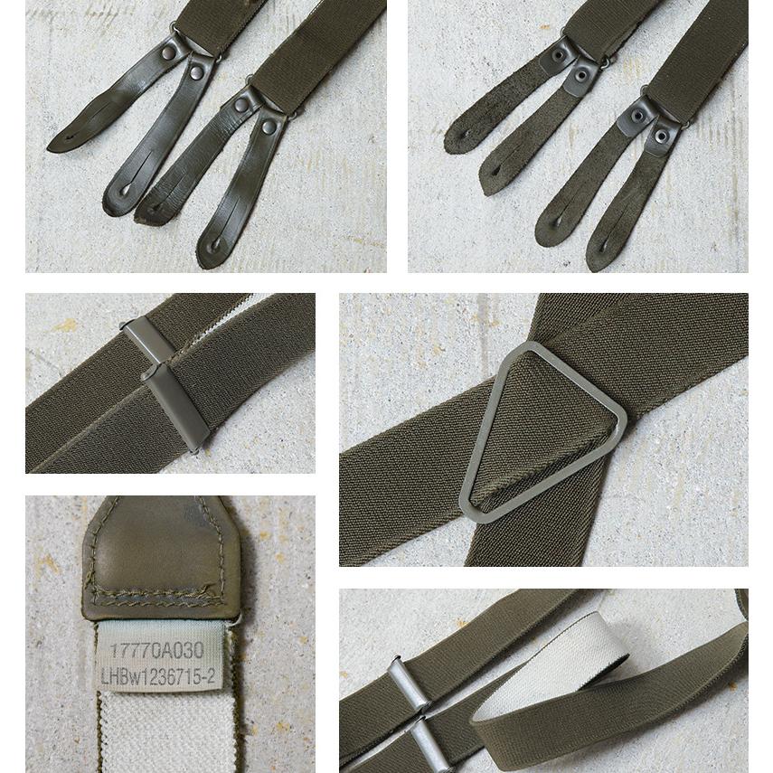 MILITARY 実物 USED ドイツ軍 BW X型サスペンダー アクセサリー MILITARY 実物 USED ドイツ軍 BW X型サスペンダー アクセサリー