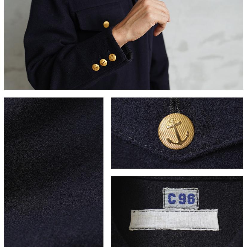 vintage us アメリカ軍　セーラー  ジャケット US. NAVY セーラージャケット［ホワイト］《実物・未使用品》海軍
