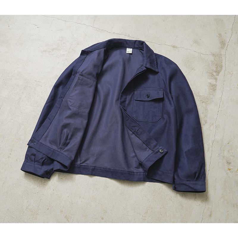 MILITARY（ミリタリー） 実物 新品 イタリア軍 モールスキン ラグラン