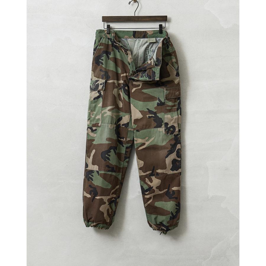 00s～ 陸上自衛隊 リップストップ 迷彩パンツ ミリタリー レプリカ サバゲー MILITARY（ミリタリー） リジェクト 訳あり品 実物 USED 米軍 BDU