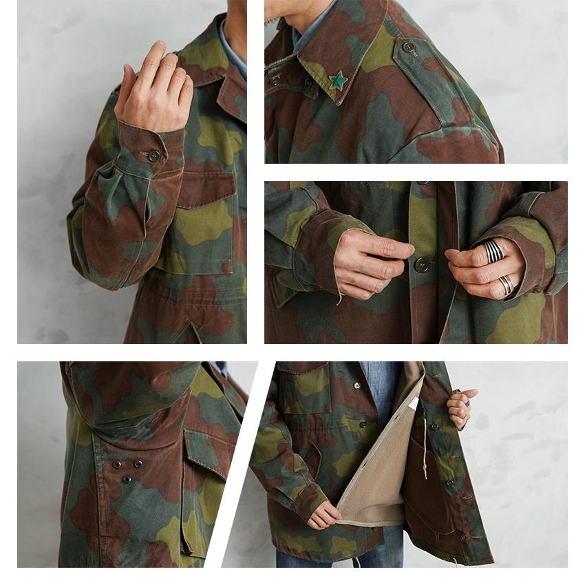 MILITARY（ミリタリー） 実物 USED イタリア軍 フィールドジャケット