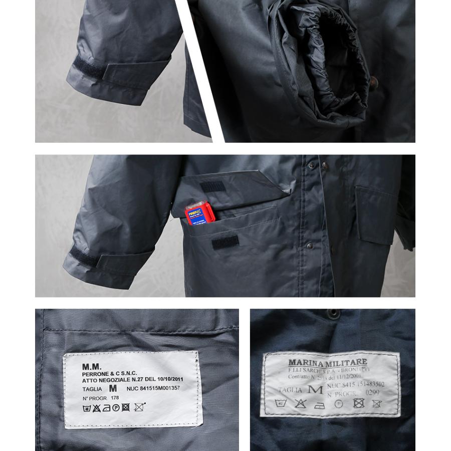 MILITARY（ミリタリー） 実物 USED イタリア軍 M.M デッキパーカー