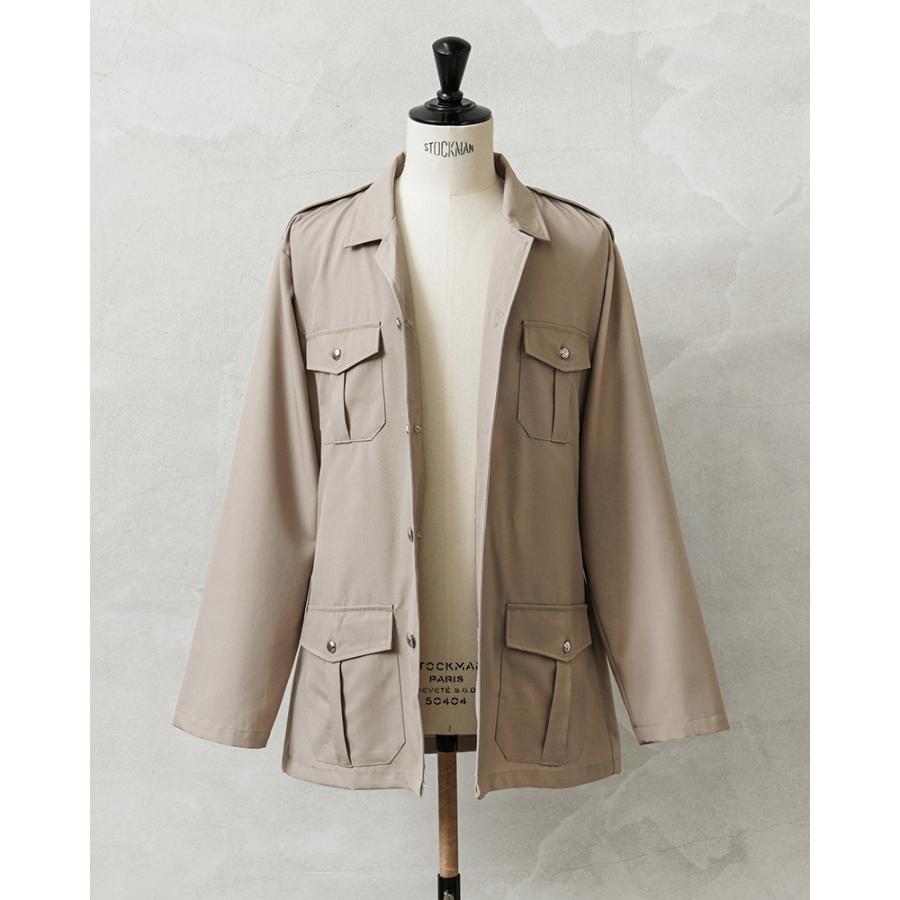 フランス軍 40s サファリジャケット MILITARY 実物 新品 デッドストック フランス軍 外国人部隊