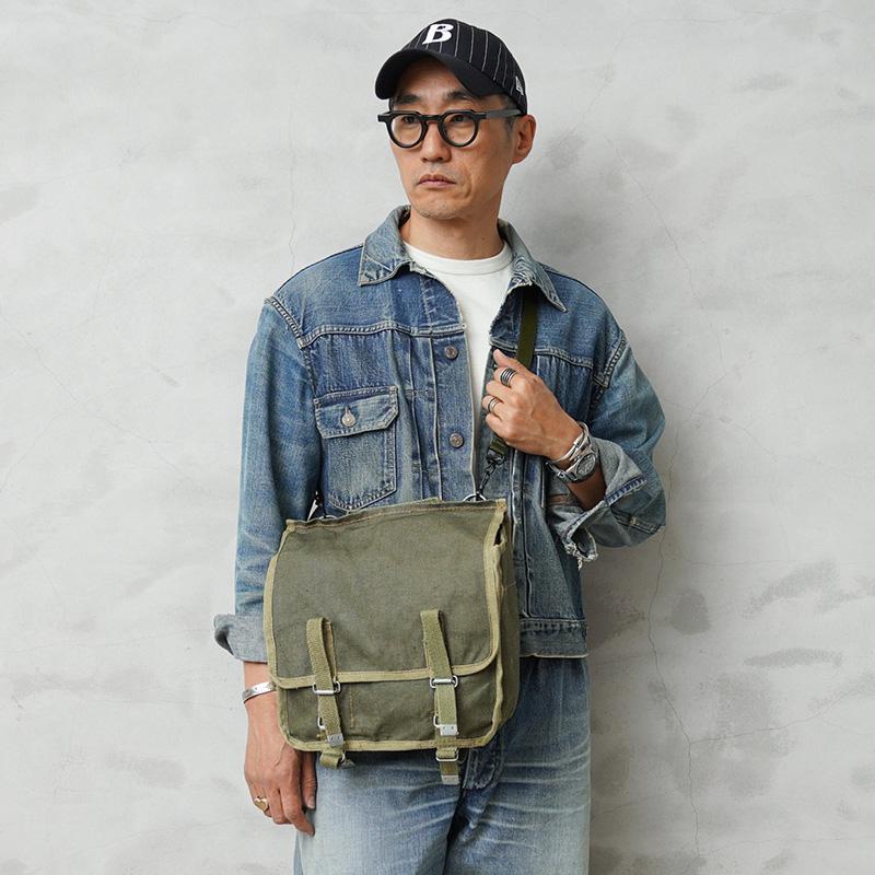 MILITARY 実物 USED ポーランド軍 ブレッドバッグ / ショルダー MILITARY 実物 USED ポーランド軍 ブレッドバッグ / ショルダー